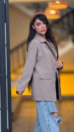 مانتو کتی یقه انگلیسی كد 1339 - تصویر 6